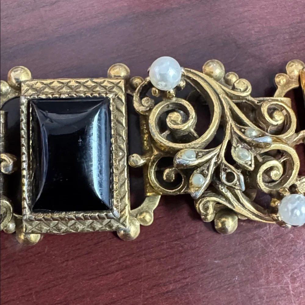 Vintage Arthur Pepper Signed Gemstone Bracelet